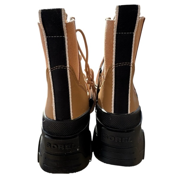 Sorel Leather Lace-Up Boot with Chunky Sole - Picture 4 of 5